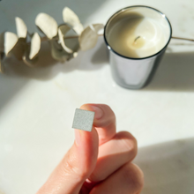 Load image into Gallery viewer, Raw Square Concrete Earrings - structur jewelry co.